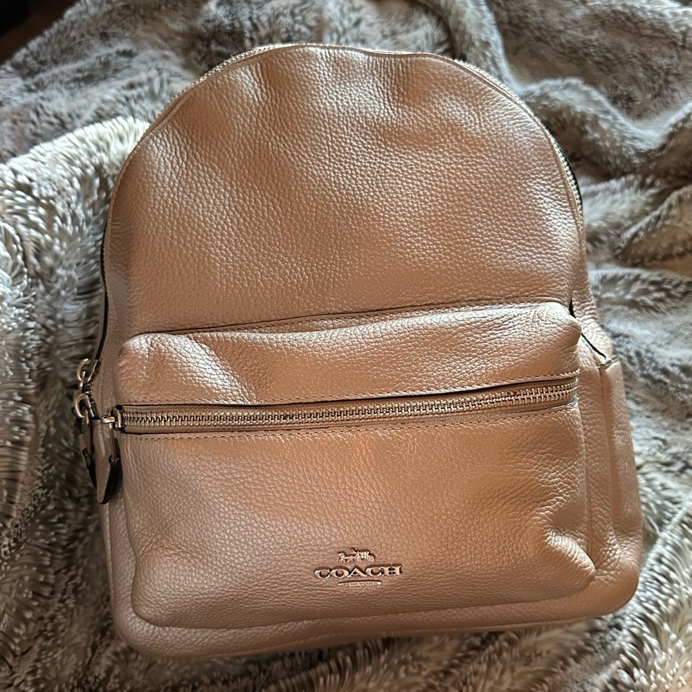 Coach backpack purse